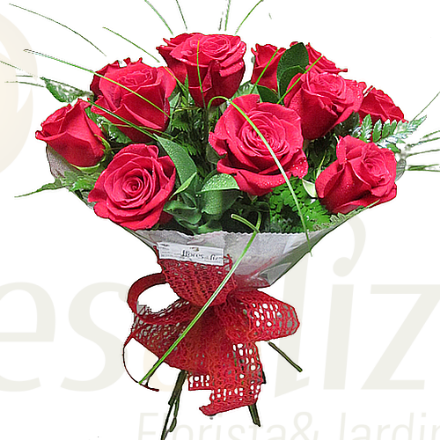 Image de 12 Roses Rouge