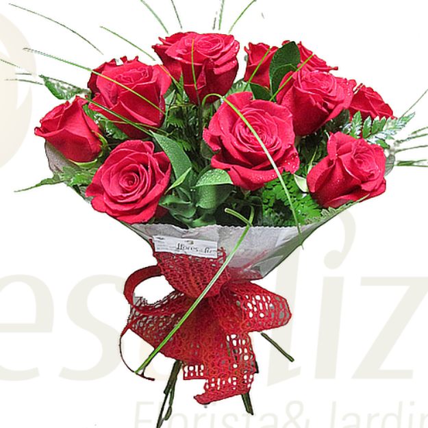 Imagem de 12 Rosas Vermelhas  - São Valentim