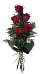 Imagem de 5 Rosas Vermelhas  - São Valentim