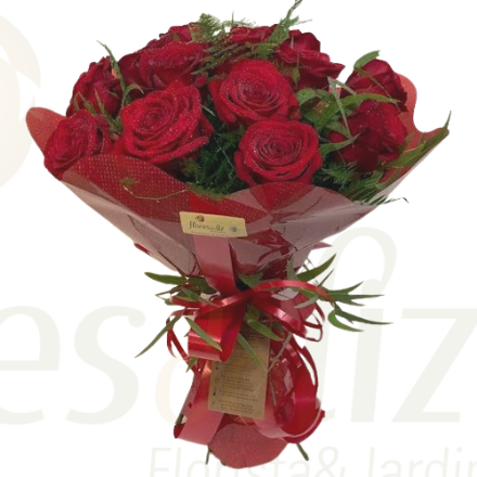 Picture of 15 Red  Roses
