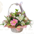 Imagem de Cesta de Flores  CARINHO